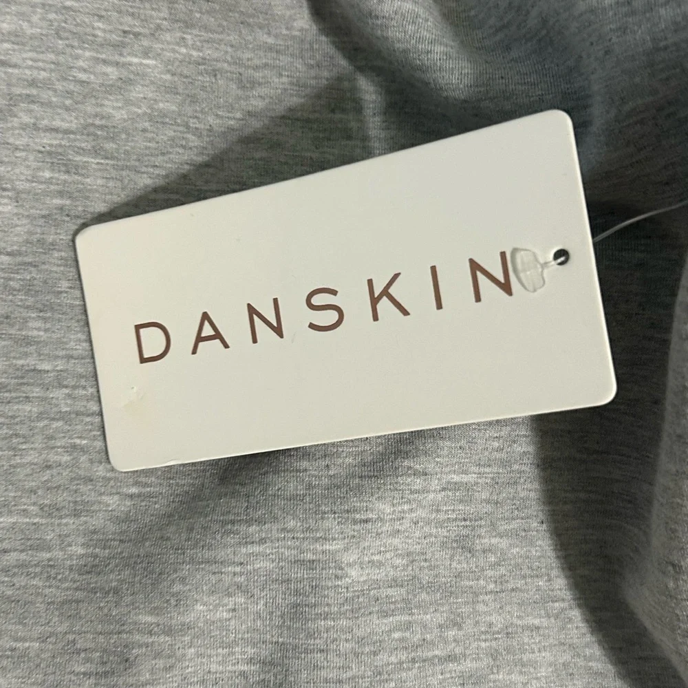 Danskin Light Gray Hoodie Sweater - Picture 6 of 12
